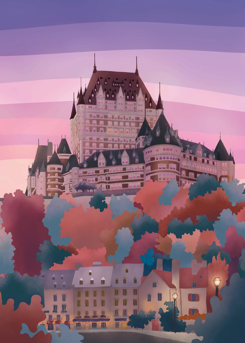 [Pre-Order] Quebec City 500-Piece Puzzle Villager Puzzles