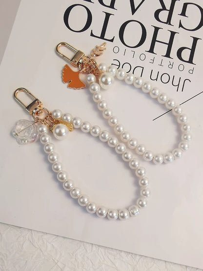 Lanière de téléphone Elegance Pearl