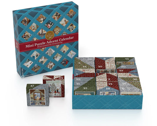 Loré Pemberton Advent Calendar
Set of 24 Mini Puzzles