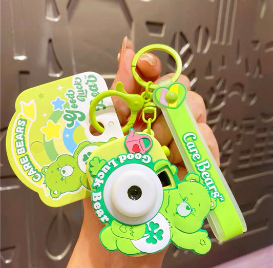 Cute Care Bears Projection Camera Keychain