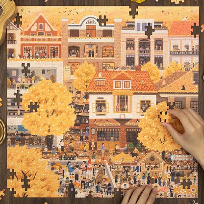 Youthwill Autumn Day 500 Piece Jigsaw Puzzle