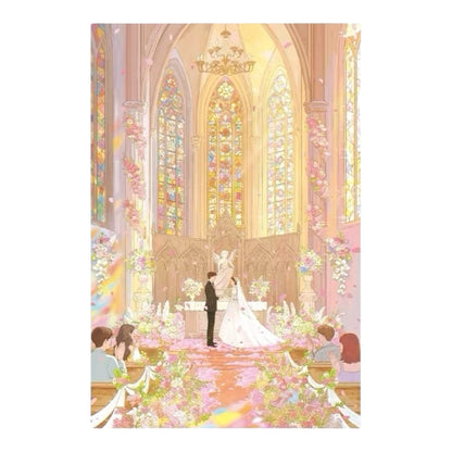 Momibook Wedding in the Light 1000 Piece Jigsaw Puzzle Momibook