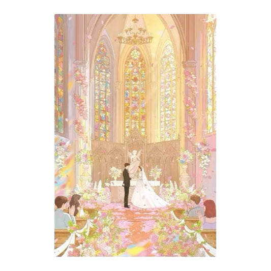 Momibook Wedding in the Light 1000 Piece Jigsaw Puzzle