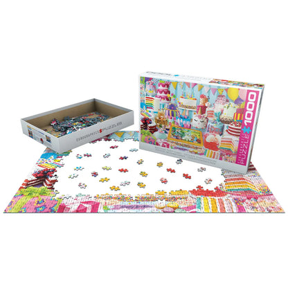 Birthday Party Cakes 1000 Piece Jigsaw Puzzle
