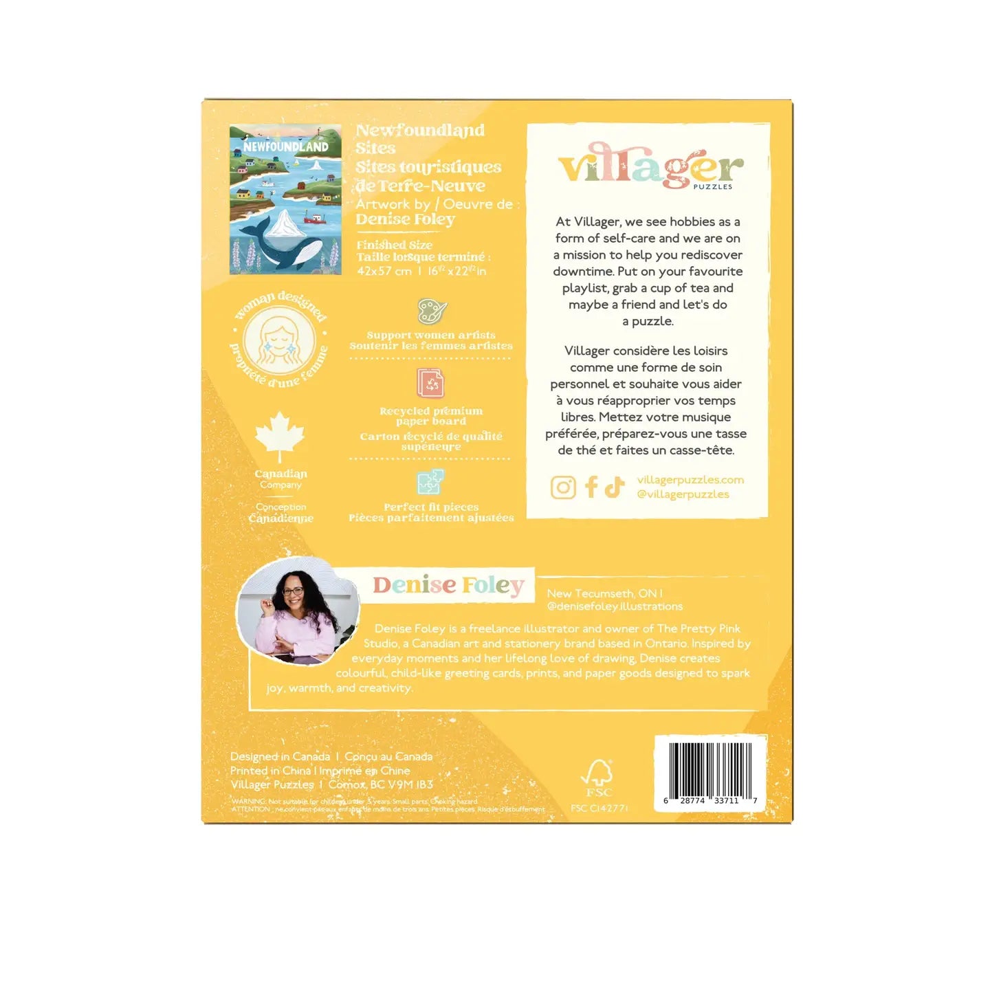 Newfoundland Sites 500-Piece Puzzle