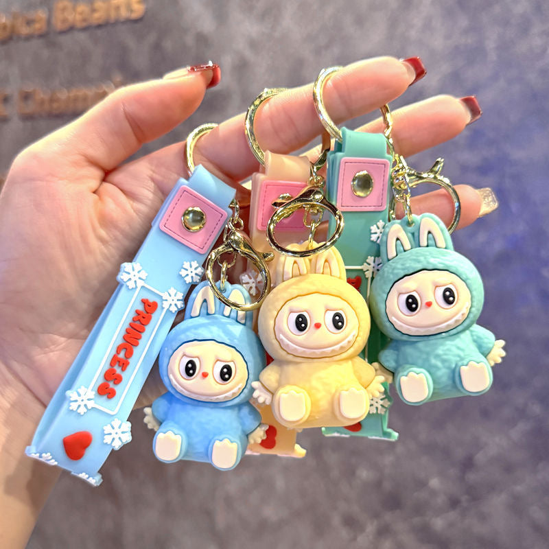 Cartoon Labubu Keychain