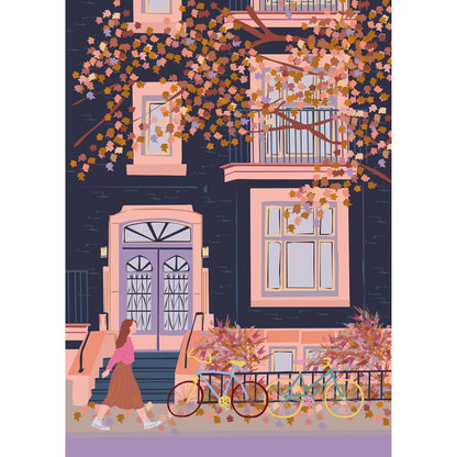 Autumn in Montreal 1000 Piece Puzzle Villager Puzzles