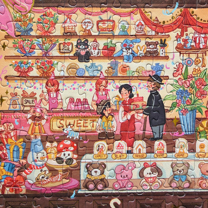 Magical Birthday Hut 500 Piece Puzzle