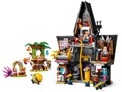 LEGO Despicable Me 4 Minions and Gru’s Family Mansion 75582