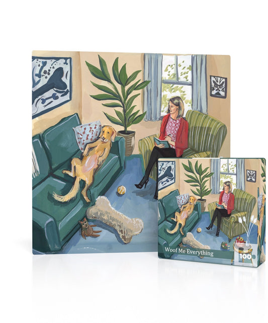 Woof Me Everything Mini 100 Piece Jigsaw Puzzle New York Puzzle Company