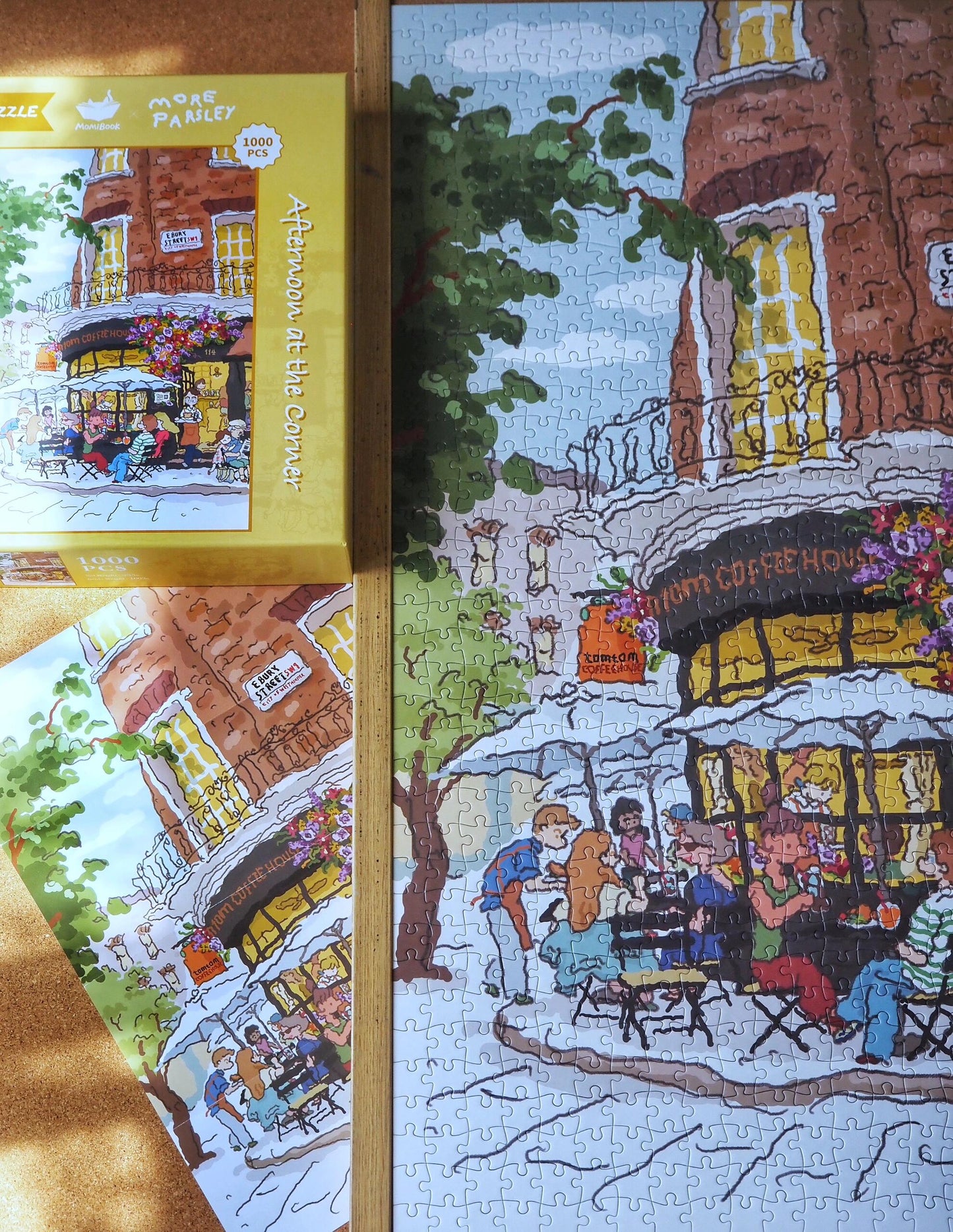 Momibook Corner Afternoon 1000 Piece Jigsaw Puzzle