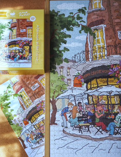 Momibook Corner Afternoon 1000 Piece Jigsaw Puzzle