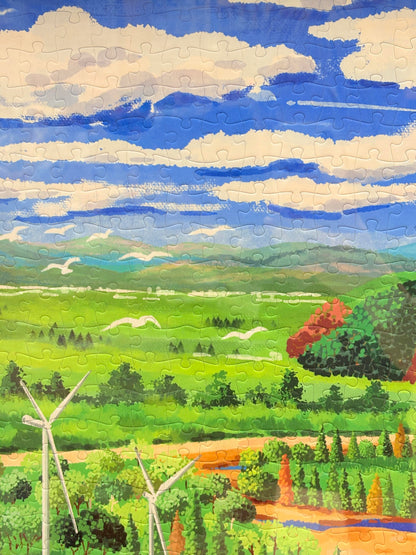 Summer on the Prairie 1000 Piece Jigsaw Puzzle Momibook