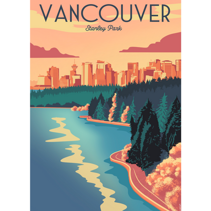 Vancouver Sunset 1000 Piece Puzzle