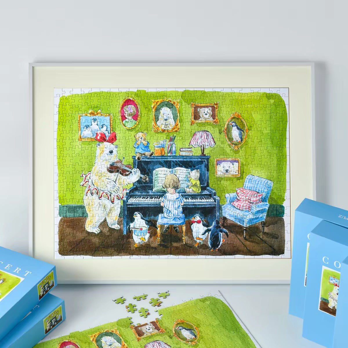CHILL PUZ Concert 500 Piece Jigsaw Puzzle CHILL PUZ