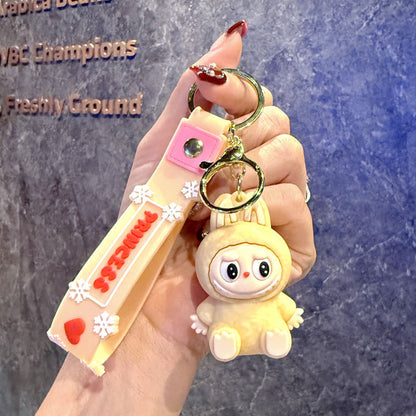 Cartoon Labubu Keychain