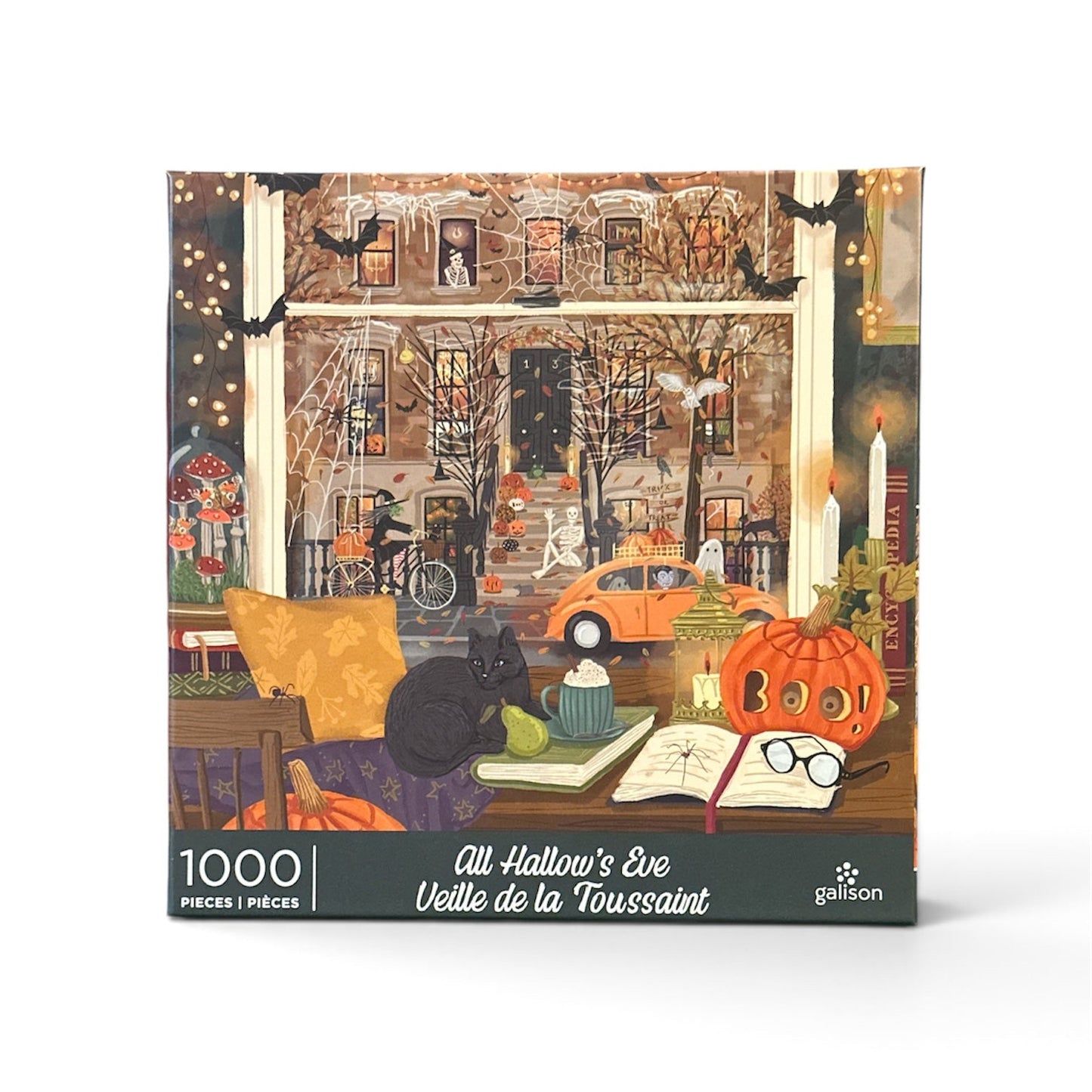 Galison All Hallow’s Eve 1000 Piece Jigsaw Puzzle Galison