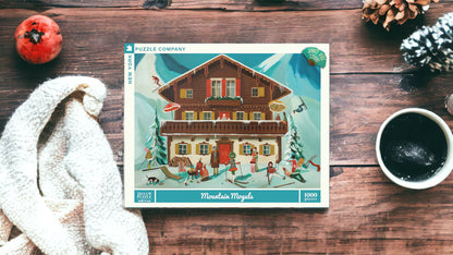 Mountain Moguls 1000 Piece Jigsaw Puzzle