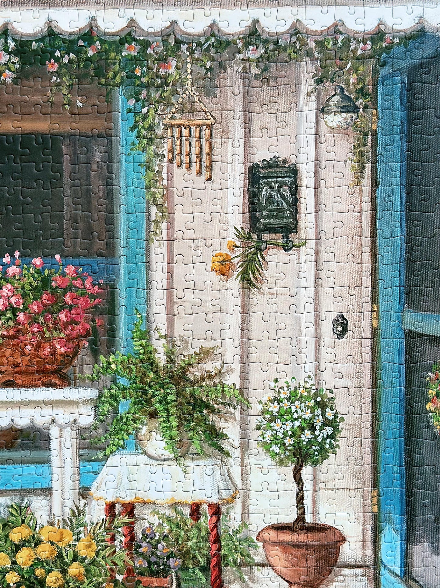 Spring Front Porch 1000 Piece Puzzle