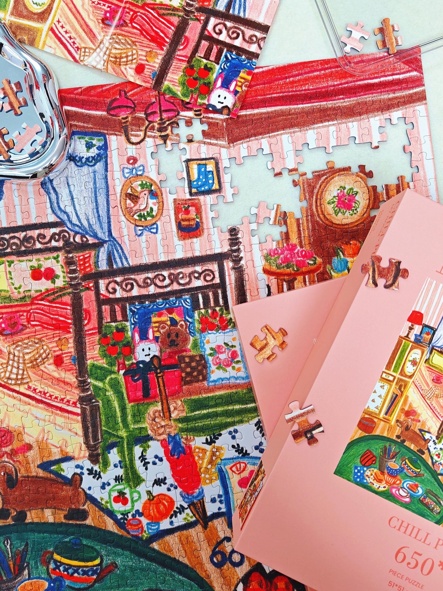 CHILL PUZ My Room 650 Piece Puzzle