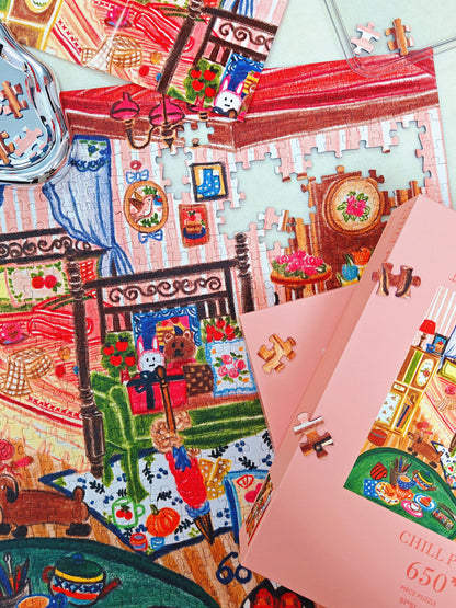 CHILL PUZ My Room 650 Piece Puzzle