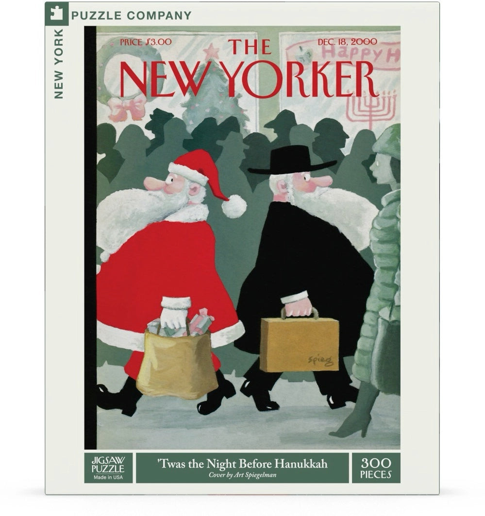 [Pre-Order] Twas the Night Before Hanukkah 300 Piece Jigsaw Puzzle New York Puzzle Company