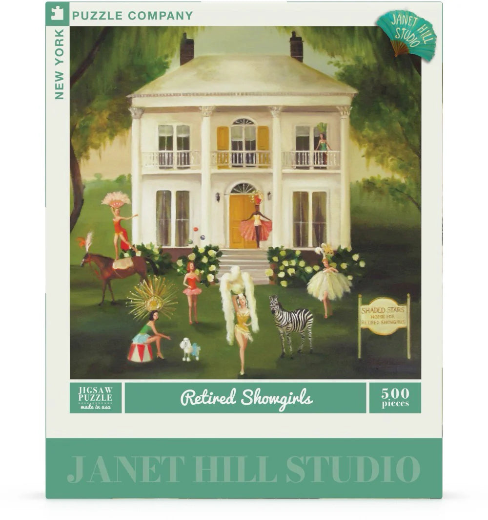 Retired Showgirls 500 Piece Jigsaw Puzzle New York Puzzle Company