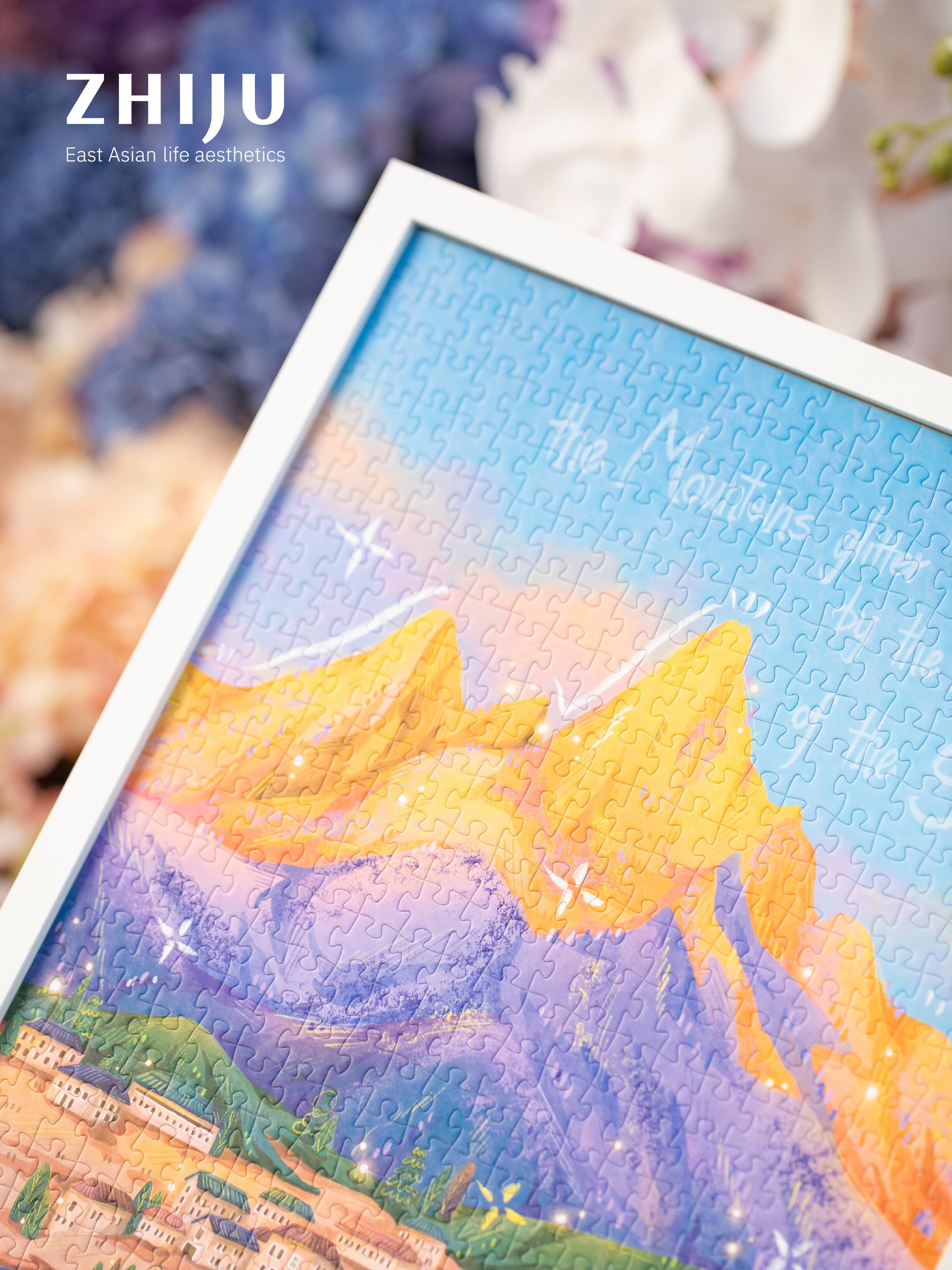 Yunnan Golden Mountain 500 Piece Jigsaw Puzzle ZHIJU
