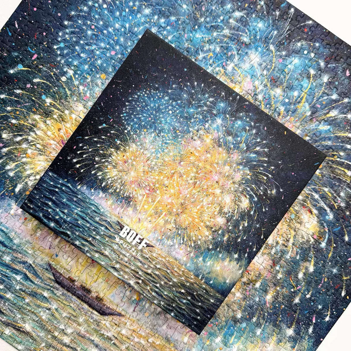 BOFF Fireworks Over the Sea 728 Piece Jigsaw Puzzle BOFF