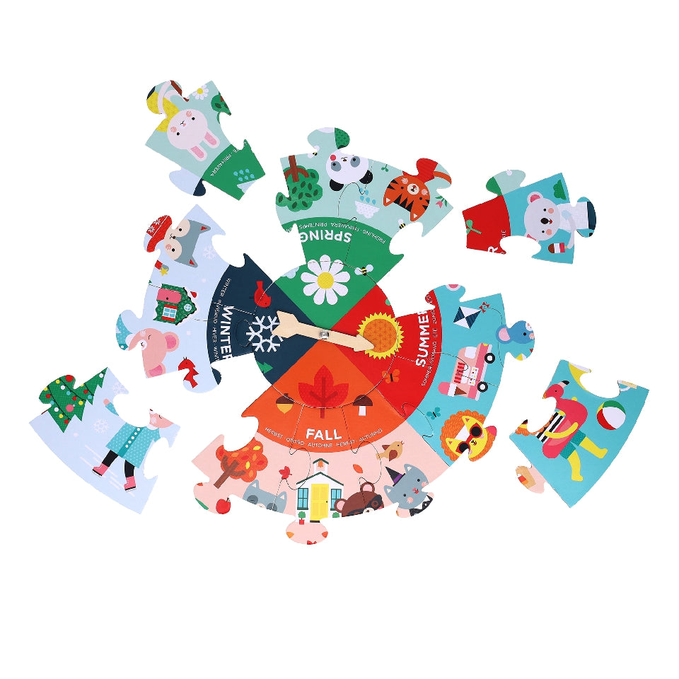 Seasons 25-Piece Floor Puzzle
