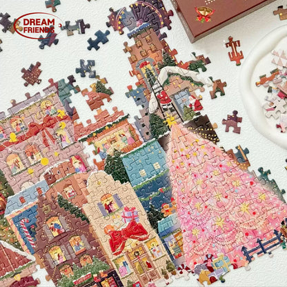 Dream Friends Winter Light 500 Piece Puzzle