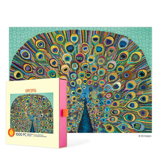 Peacock 1000 Piece Puzzle WerkShoppe