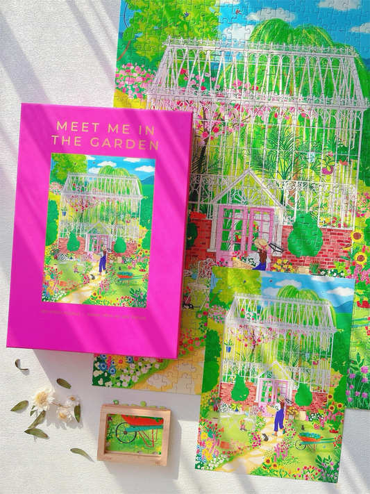 Hobbry Meet Me in the Garden 500 Piece Puzzle
