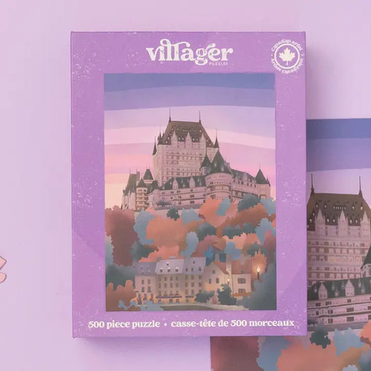 [Pre-Order] Quebec City 500-Piece Puzzle Villager Puzzles