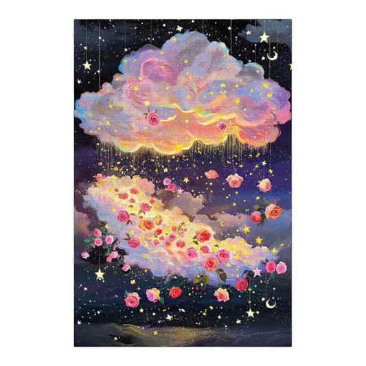 Dreamy Rose Cloud Jigsaw Puzzle