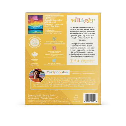 Rainbow Northern Lights 500 Piece Puzzle