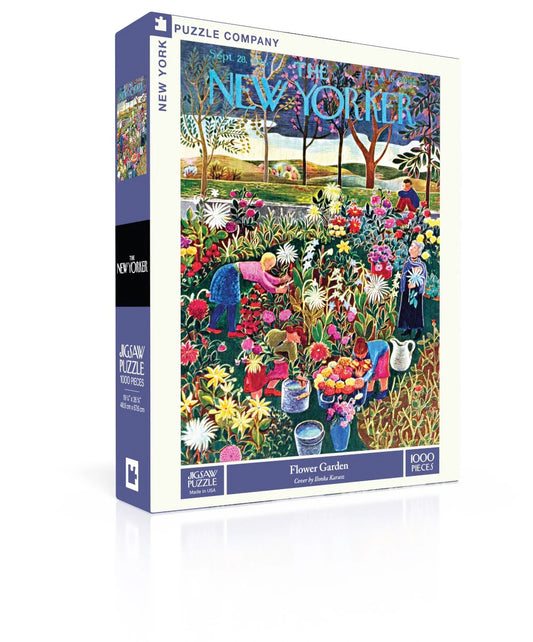 Flower Garden 1000 Piece Jigsaw Puzzle