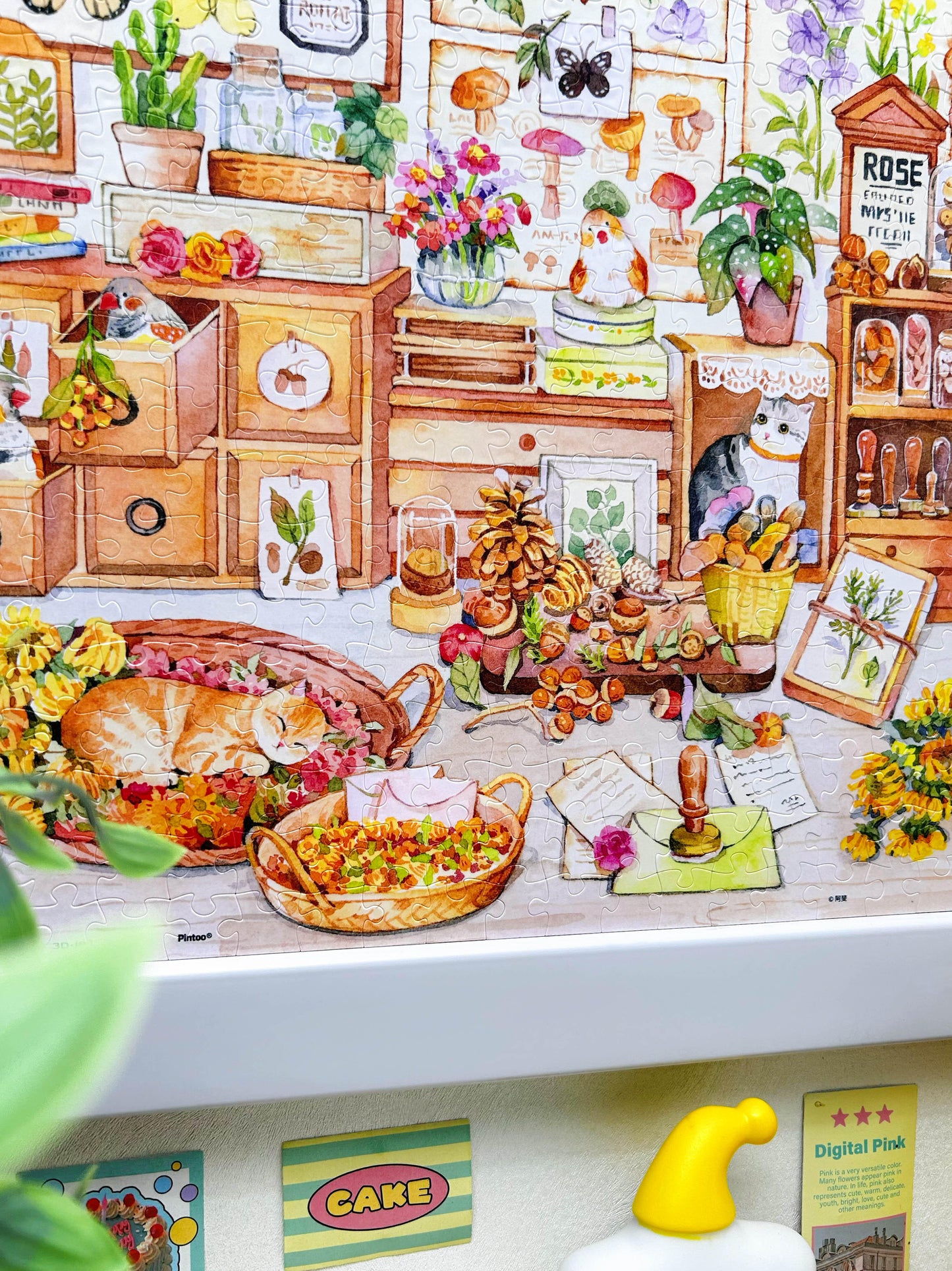 3D-JP Autumn Keepsakes 504 Piece Puzzle 3D-JP