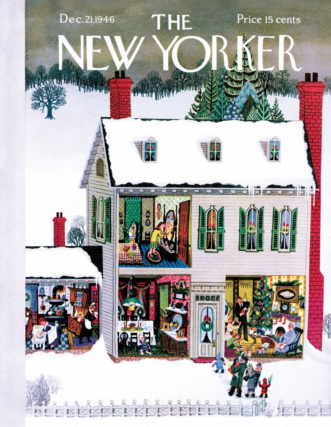 [Pre-Order] Home for the Holidays Mini 100 Piece Mini Puzzle New York Puzzle Company