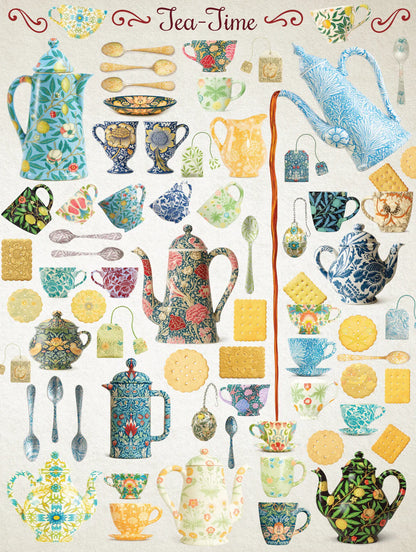 Tea Time 1000 Piece Jigsaw Puzzle