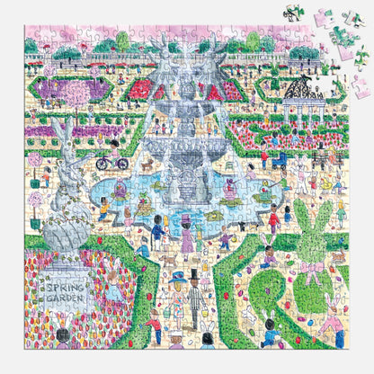Michael Storrings Spring Egg Hunt 500 Piece Puzzle