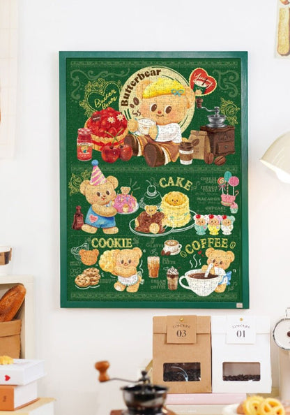 Butterbear Sweet Menu 1000 Piece Puzzle