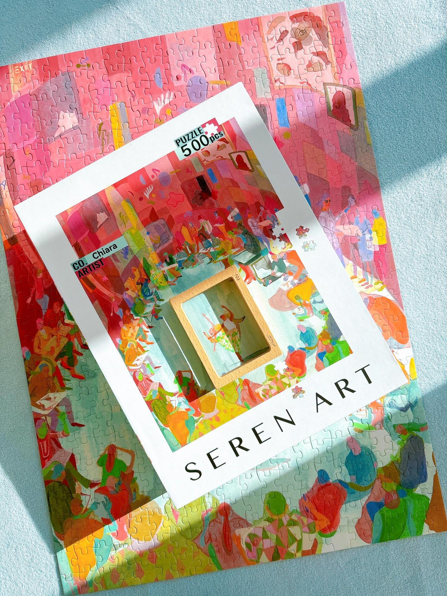 SEREN ART Museum Sketch Night 1000 Piece Puzzle SEREN ART