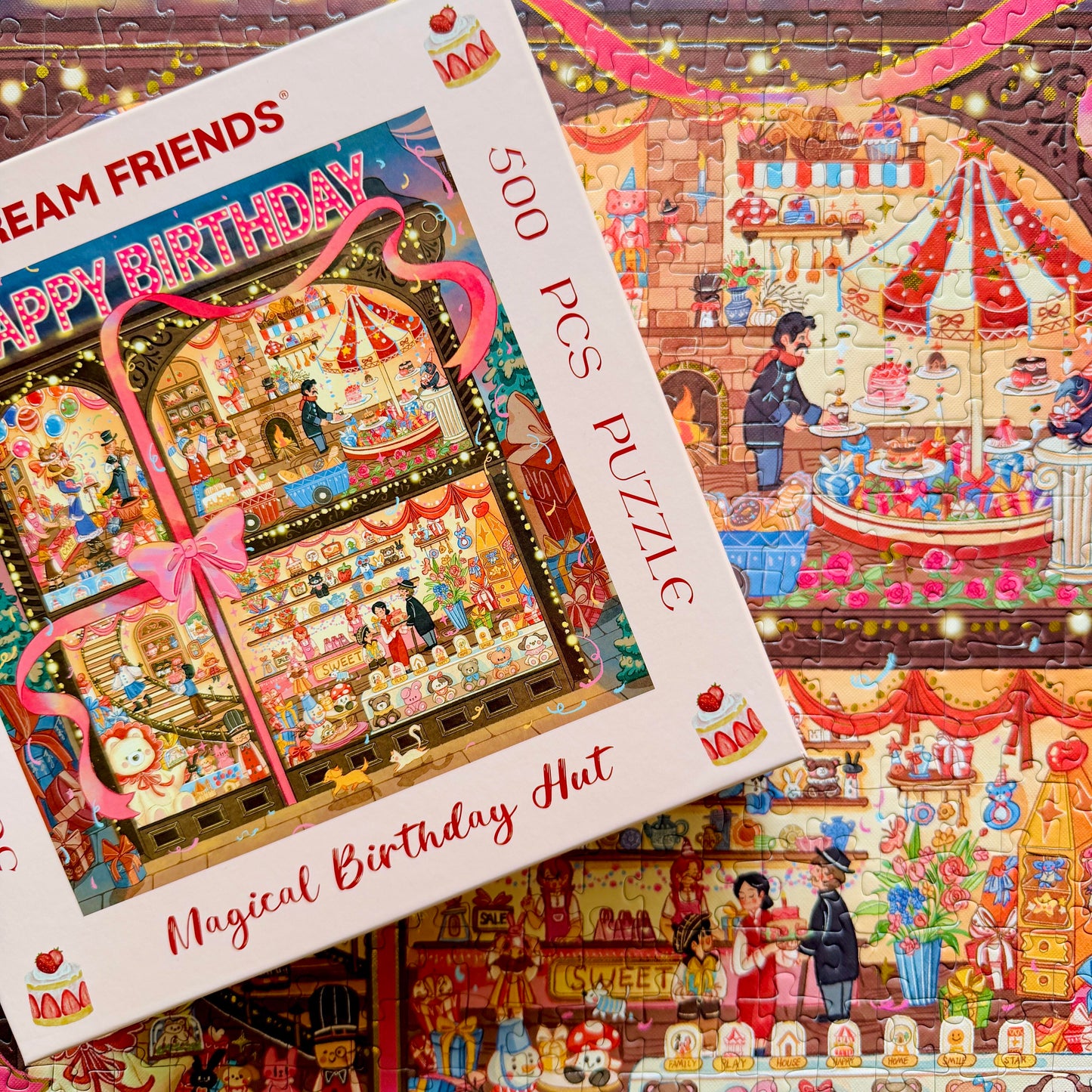 Magical Birthday Hut 500 Piece Puzzle