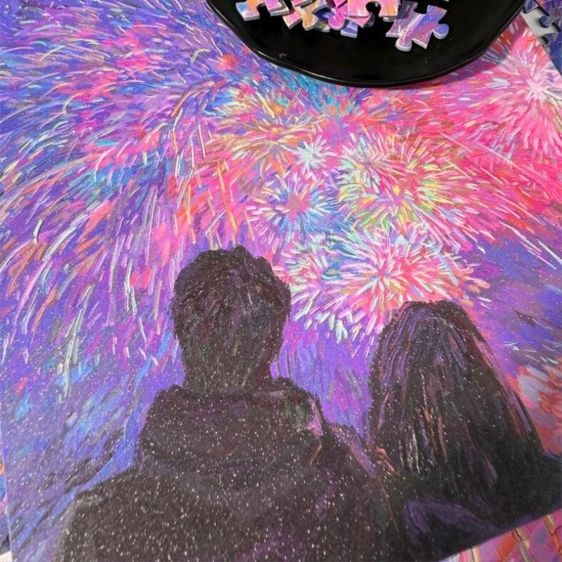 Fireworks and You 1000 Piece Jigsaw Puzzle Tutu Dingdang