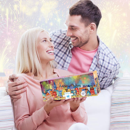 Momibook Fireworks Are Gorgeous 1000 Piece Jigsaw Puzzle Momibook