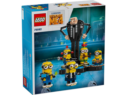 LEGO Despicable Me 4 Brick-Built Gru and Minions 75582