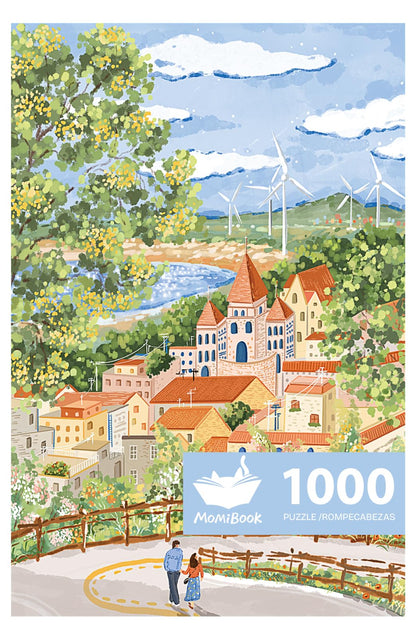 Momibook Let’s Take a Walk 1000 Piece Jigsaw Puzzle