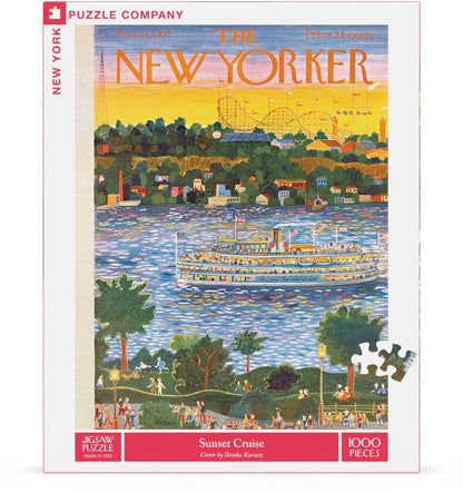 Sunset Cruise 1000 Piece Jigsaw Puzzle