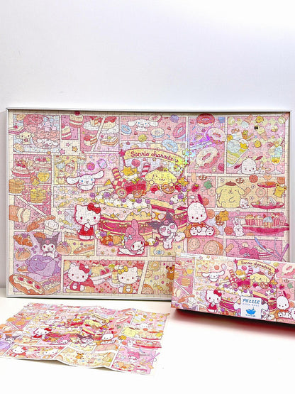 Momibook Sweet Dessert Party 1000 Piece Jigsaw Puzzle Momibook